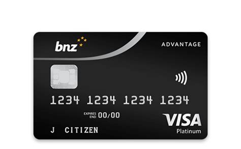 bnz advantage visa platinum.